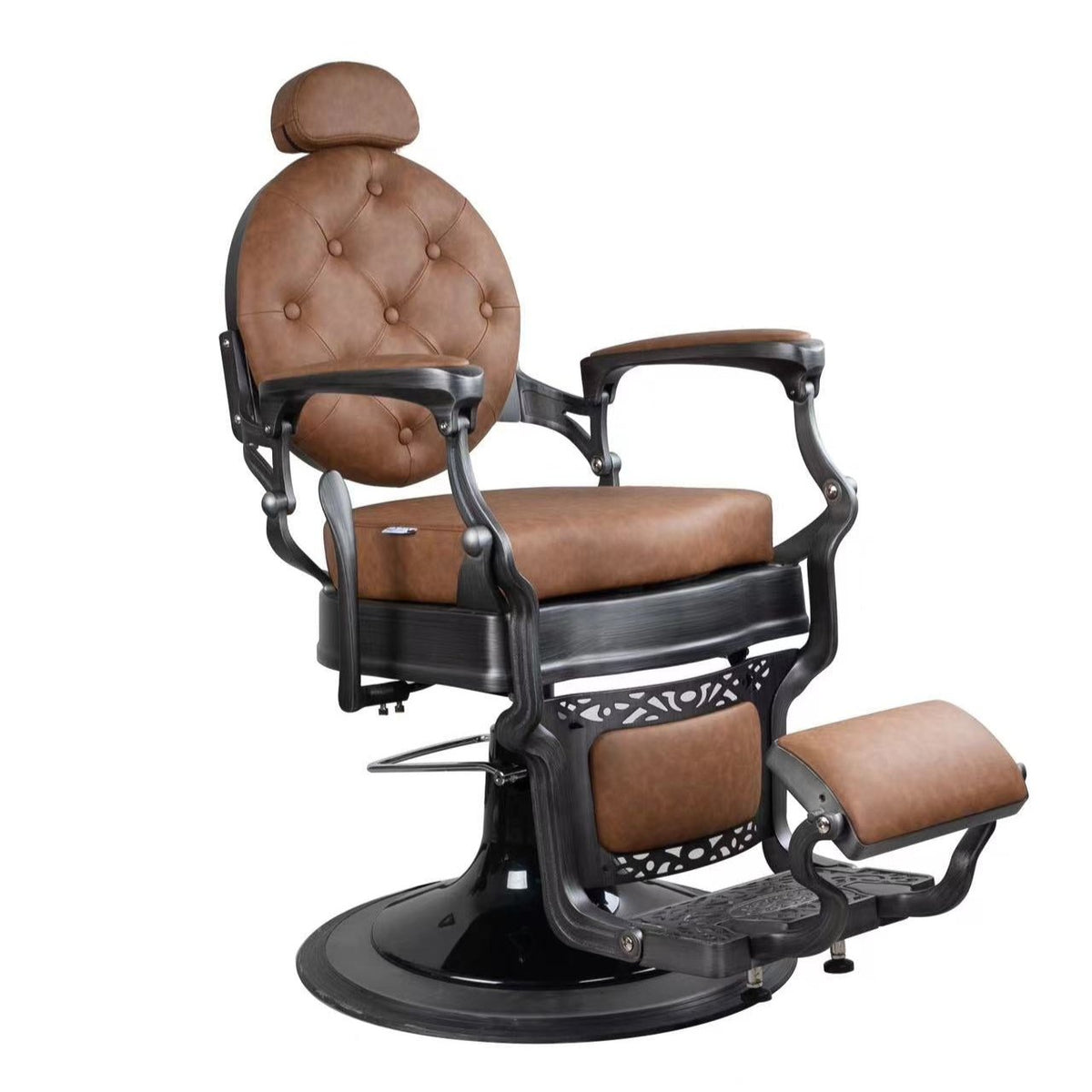 Ten　理容椅子　barber chair Antique Barber Barber Chair (Brush frame) – Milo Salon Equipments