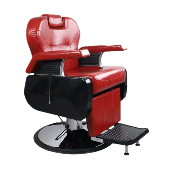 Red Gabriel Barber Chair