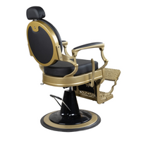 Diana Matte Gold Barber Chair