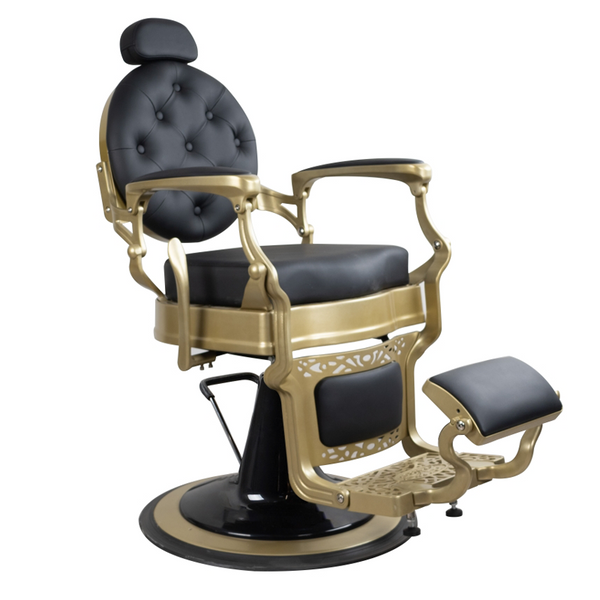 Diana Matte Gold Barber Chair