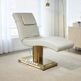 Lit de Beauté Électrique de Luxe -Beige