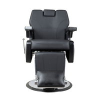 Premium Black Gabriel Barber Chair