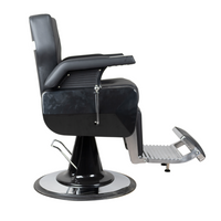 Premium Black Gabriel Barber Chair