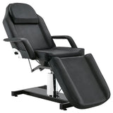 Chaise de Tatouage de Lit Facial de Beauté Hydraulique, Lit Esthétique(Noir)