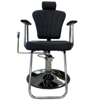 Silver Tyler barber chair