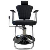 Silver Tyler barber chair