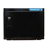 23L Hot Towel Warmer Cabinet Salon UV Sterilizer(Black)