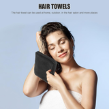 Salon Towels cotton black 70 cm* 35 cm