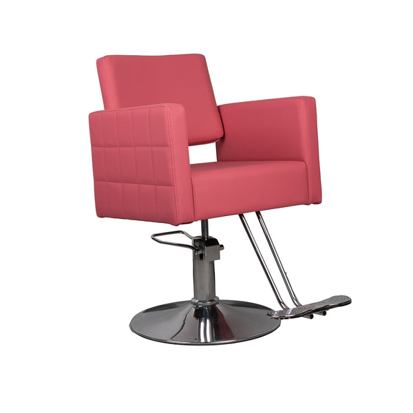 Chaise de Coiffure Nancy Rose Foncé