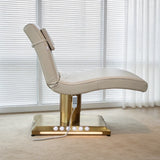 Lit de Beauté Électrique de Luxe -Beige