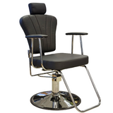 Silver Tyler barber chair