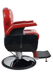 Chaise de barbier Gabriel Rouge