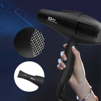 Hair dryer Professional Fast Dry and Quiet Salon Hair dryer Adjustable Heat & Speed  X5