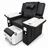 Luxury pedicure spa chair (black)