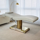 Lit de Beauté Électrique de Luxe -Beige
