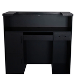 Barbershop Reception Desk （pure black）