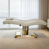Lit de Beauté Électrique de Luxe -Beige