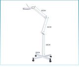 8X LED Magnifying Lamp with Rolling Stand