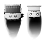 Andis 24810 Professional PivotPro and SpeedMaster Hair Clipper and Beard Trimmer PivotMotor Set, Black