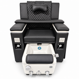 Luxury pedicure spa chair (black)