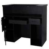 Barbershop Reception Desk （pure black）