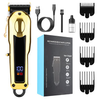 Hair Clippers for Professional, Trimmers Gold Color