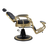 Diana Matte Gold Barber Chair