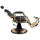 Diana Matte Gold Barber Chair