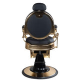 Diana Matte Gold Barber Chair