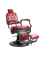 Antique Barber Chair (Grey Frame)