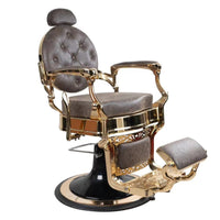 Antique Barber Chair (Gold Frame)