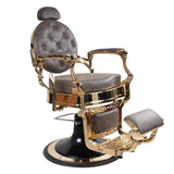 Antique Barber Chair (Gold Frame)