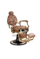 Antique Barber Chair (Gold Frame)