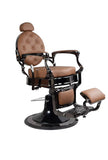 Antique Barber Chair (mirror shining black frame)