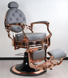 Antique Barber Chair (Gold Frame)