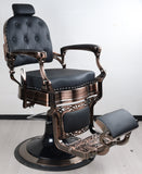 Antique Barber Chair (Bronze frame)