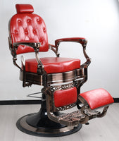 Antique Barber Chair (Bronze frame)