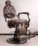 Antique Barber Chair (Bronze frame)