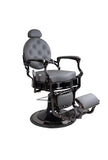 Antique Barber Chair (mirror shining black frame)