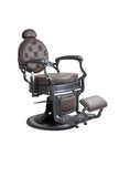 Antique Barber Chair (Grey Frame)