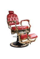 Antique Barber Chair (Gold Frame)