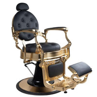 Diana Matte Gold Barber Chair