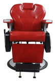 Red Gabriel Barber Chair