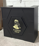 Barbershop Reception Desk （pure black）