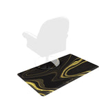 Barber Mat Black & Gold for salons