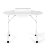 Disponible en mars : Table de manucure portable avec plateau de rangement et coussin