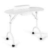 Disponible en mars : Table de manucure portable avec plateau de rangement et coussin