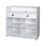 Reception desk-white