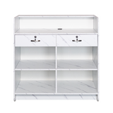 Reception desk-white