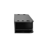 Classic Barber Salon Cabinet Rack Wall Mount Station with Two Drawers